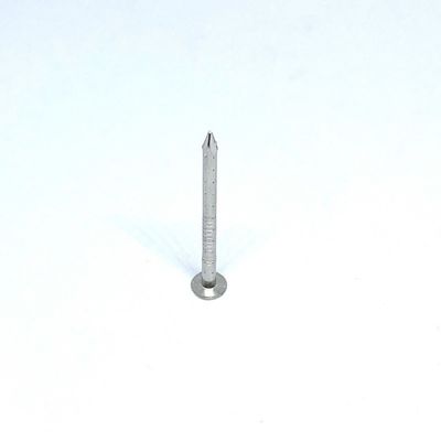 Cztery gwoździe ze stali nierdzewnej A4 z łbem płaskim 2,8 x 30 mm A4 do drewna