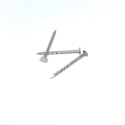 Twist Shank 304 Gwoździe z płaskim łbem ze stali nierdzewnej Ochrona przed rdzą